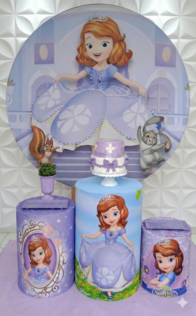 Princesa Sofia Bronze  - GabiSantosDecor
