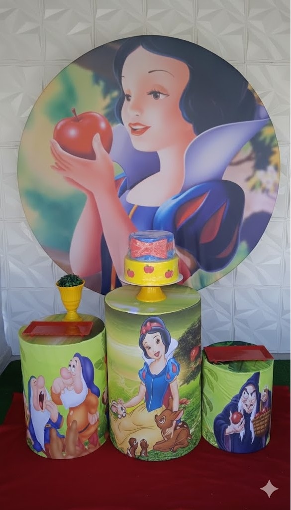 Branca de Neve Bronze  - GabiSantosDecor