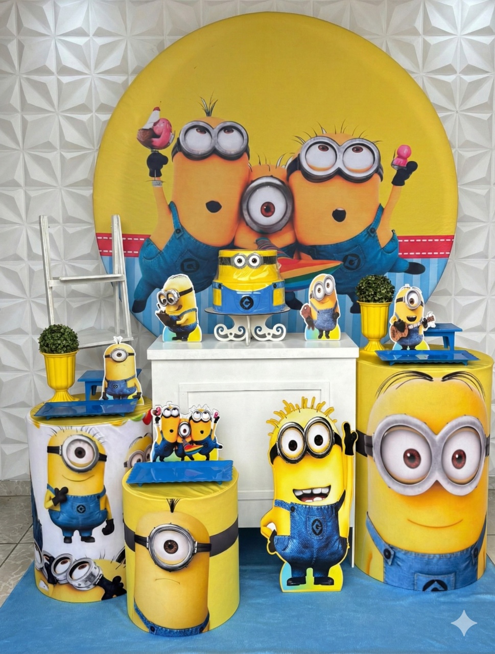 Minions Ouro  - GabiSantosDecor