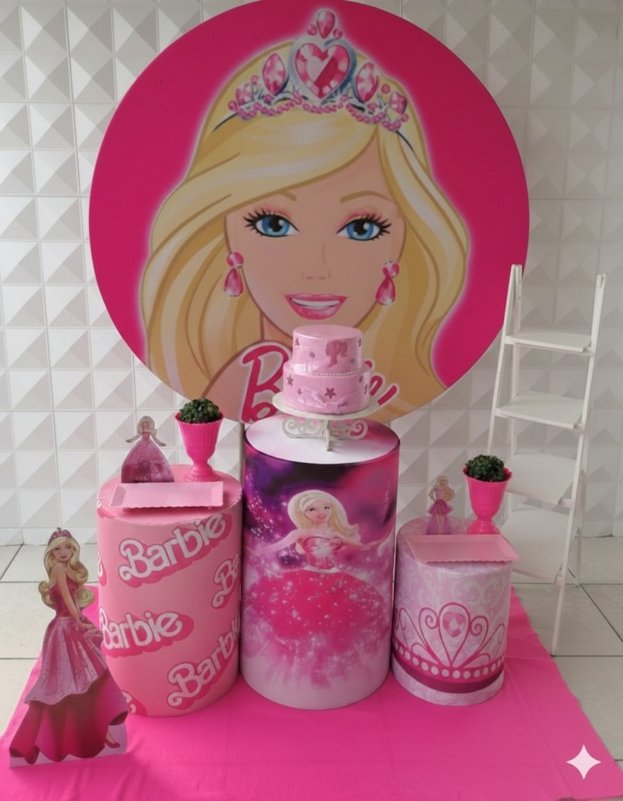 Barbie Loira Prata  - GabiSantosDecor
