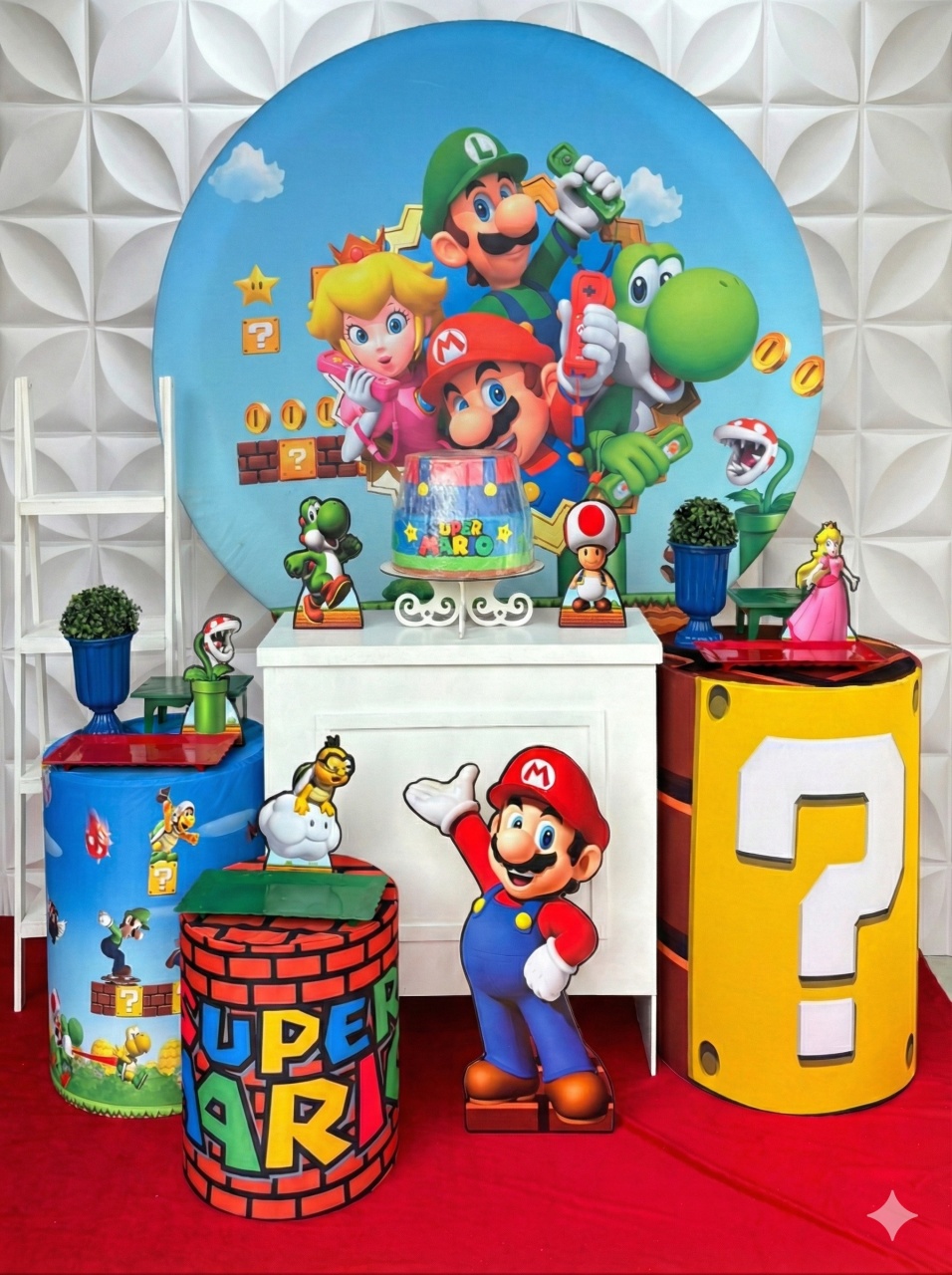 Super Mario Ouro  - GabiSantosDecor