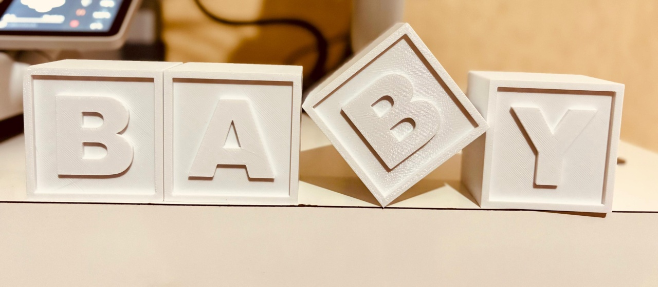 Cubo Baby Mesa Branco  - GabiSantosDecor