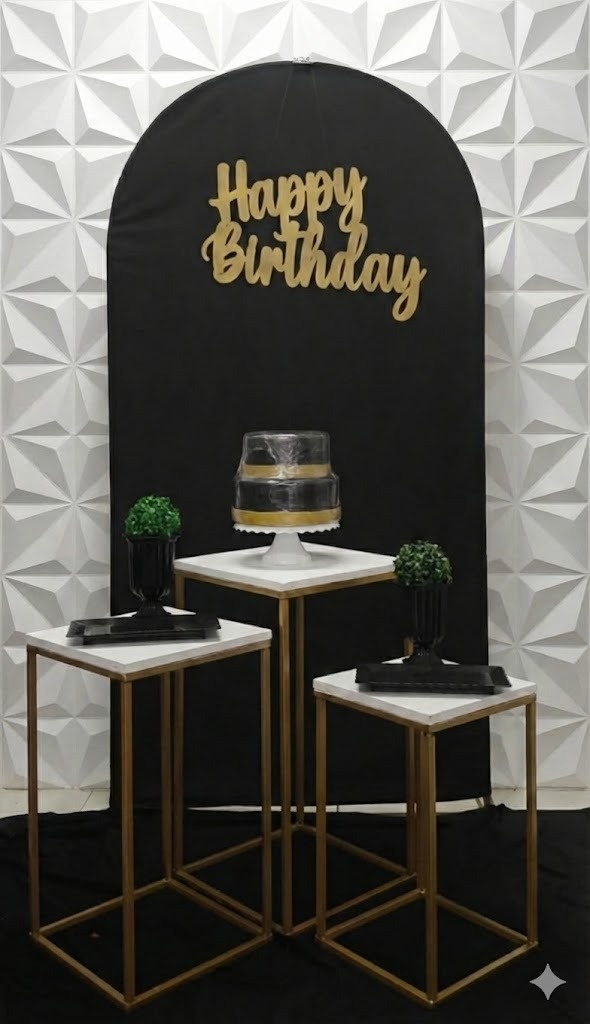 Romano Preto Mesa Quadrada  - GabiSantosDecor