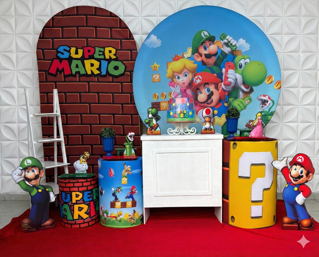Super Mario Luxo  - GabiSantosDecor