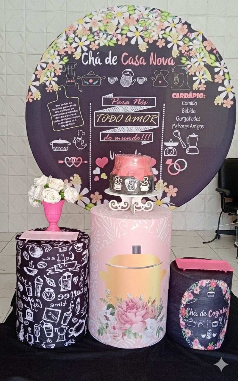 Chá de Casa Nova - GabiSantosDecor