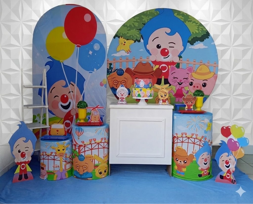 Palhaço Heroi Luxo - GabiSantosDecor