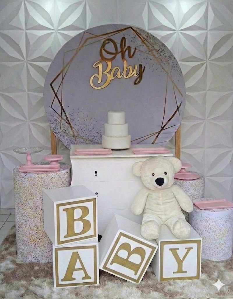 Oh Baby Rosa - GabiSantosDecor