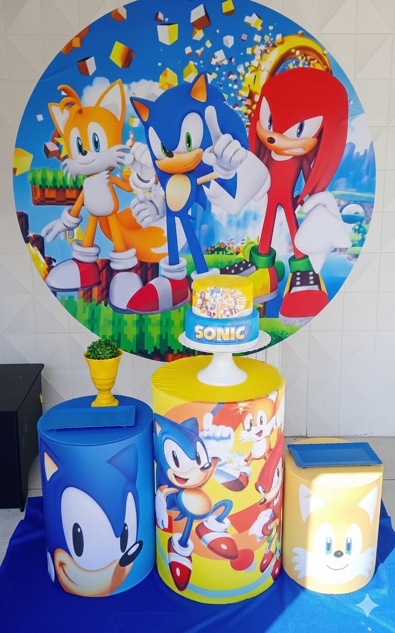 Sonic Amarelo Bronze  - GabiSantosDecor