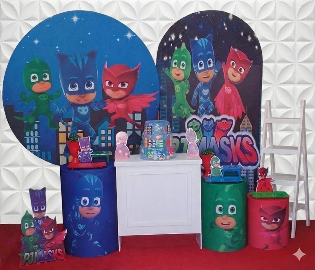 Pj Mask Luxo - GabiSantosDecor