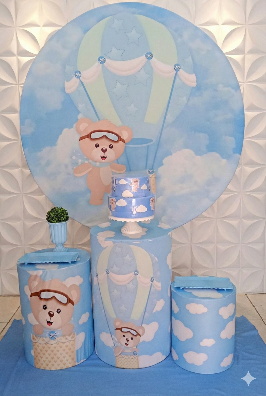 Urso Baloeiro Bronze  - GabiSantosDecor