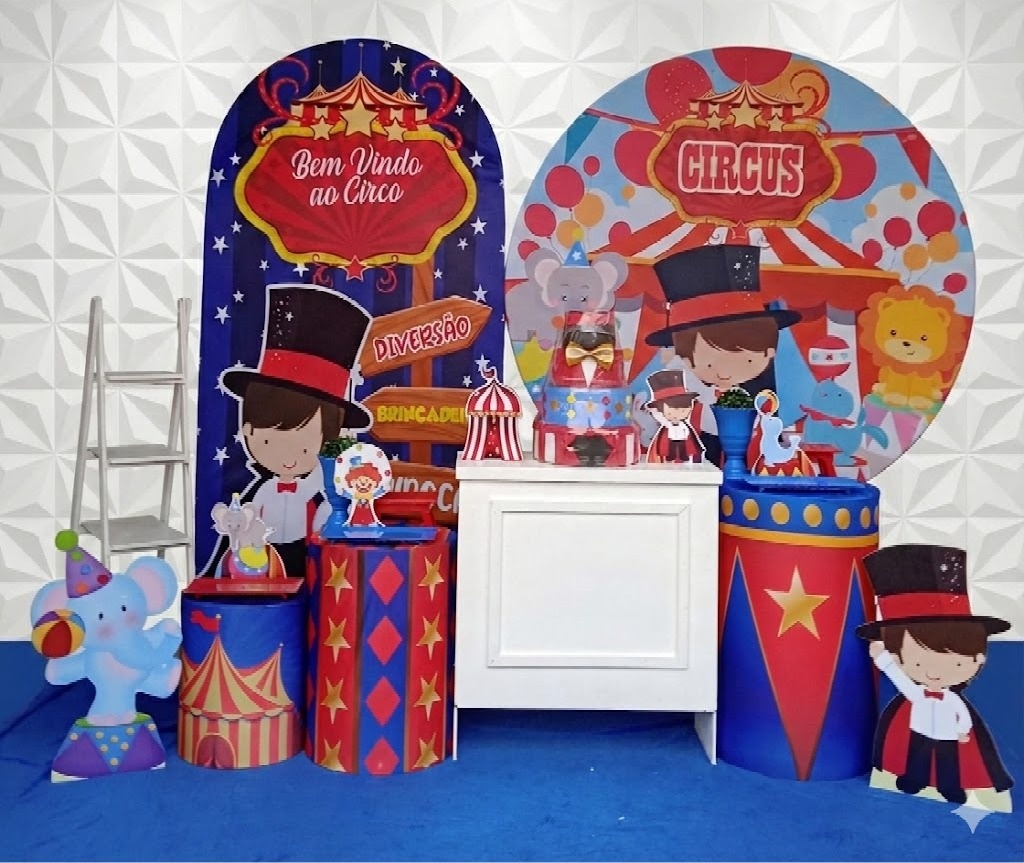 Circo Luxo - GabiSantosDecor