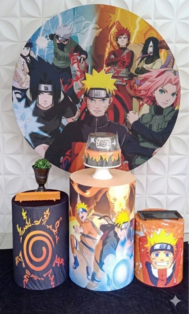 Naruto 1 Bronze - GabiSantosDecor