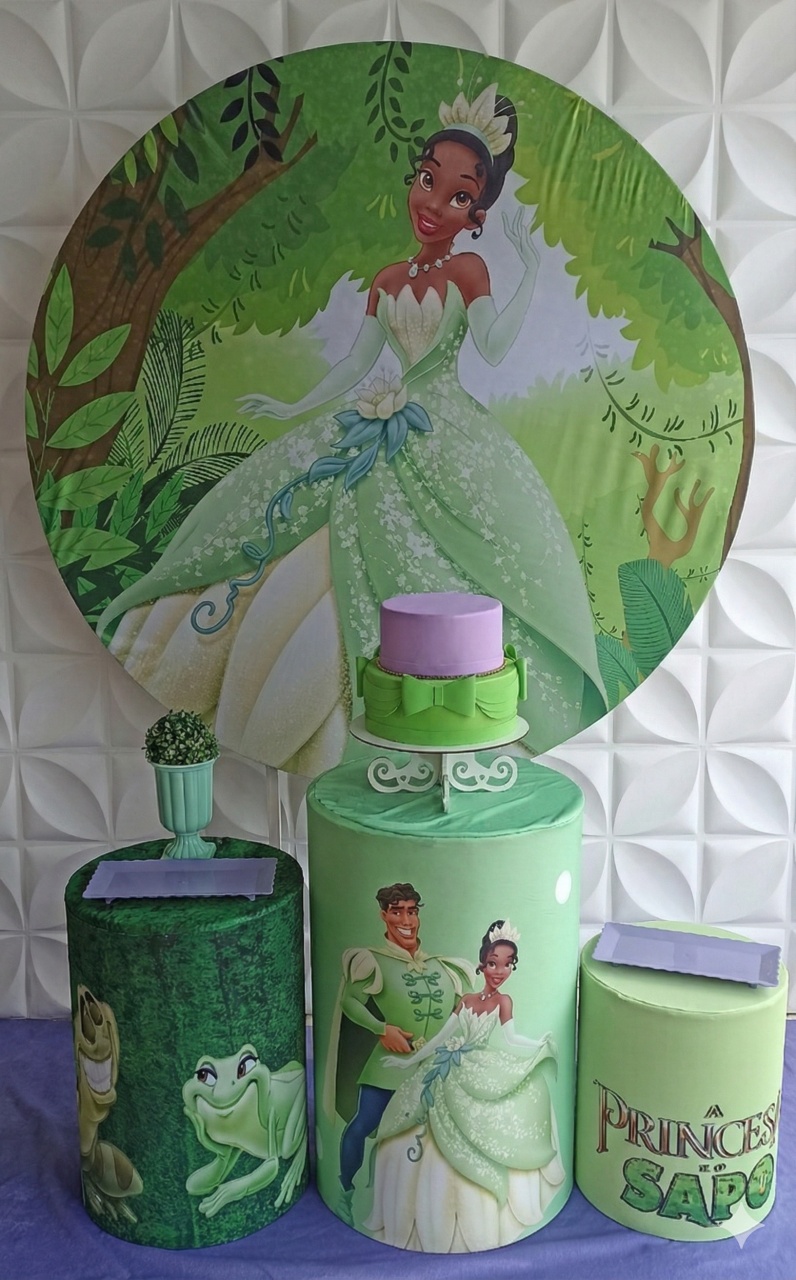 Princesa E O Sapo Bronze  - GabiSantosDecor