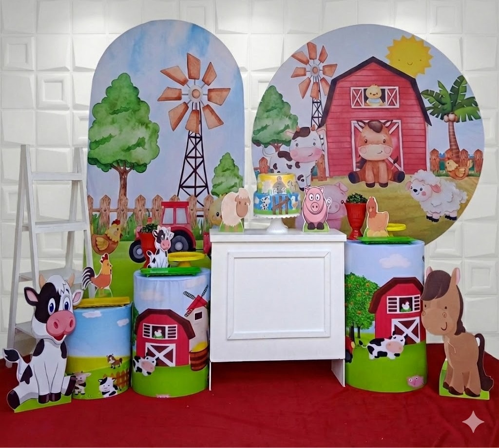Fazendinha Luxo - GabiSantosDecor