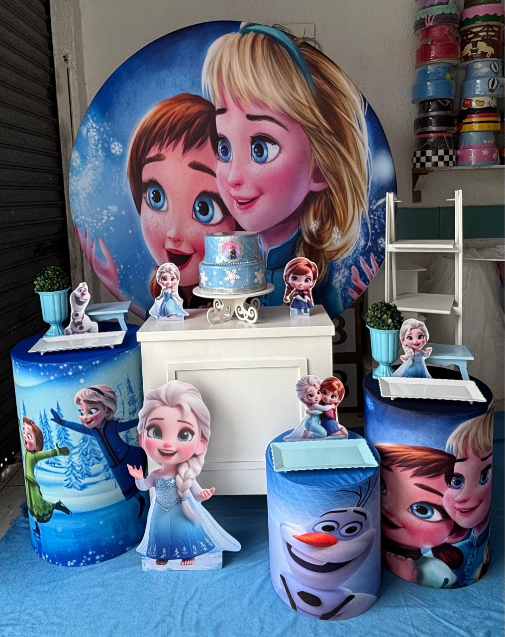 Frozen Cut Ouro - GabiSantosDecor
