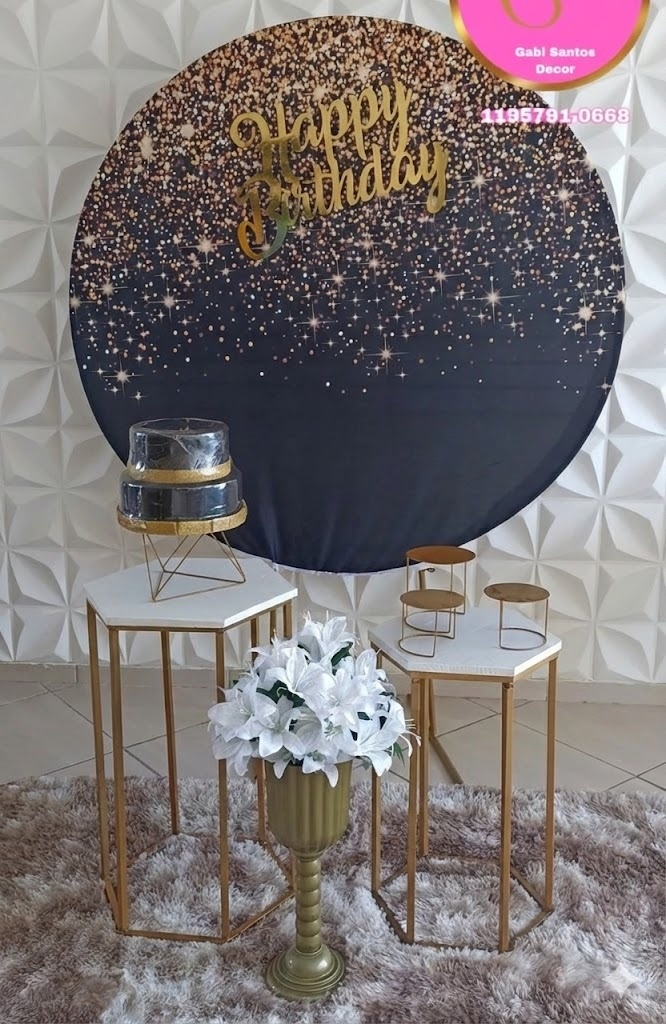 Preto Dourado  - GabiSantosDecor