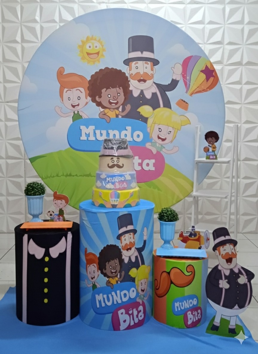 Mundo Bita Prata  - GabiSantosDecor