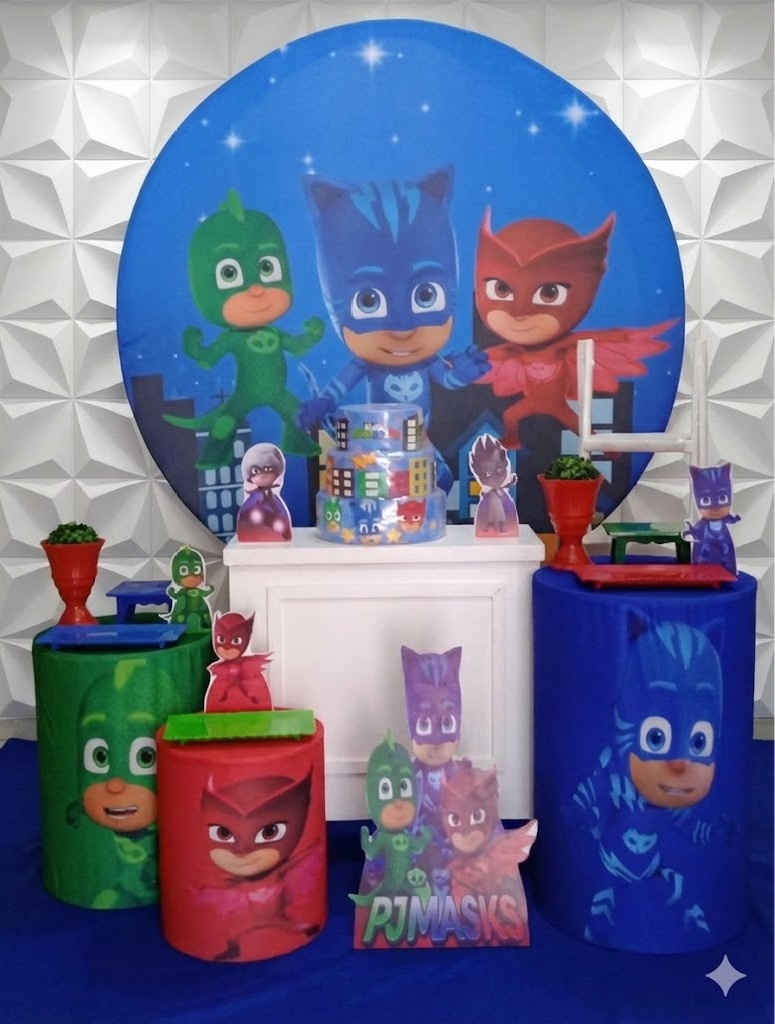 Pj Mask Ouro  - GabiSantosDecor