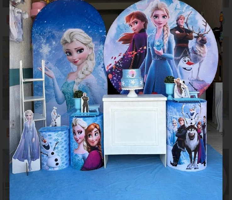 Frozen 1 Luxo - GabiSantosDecor