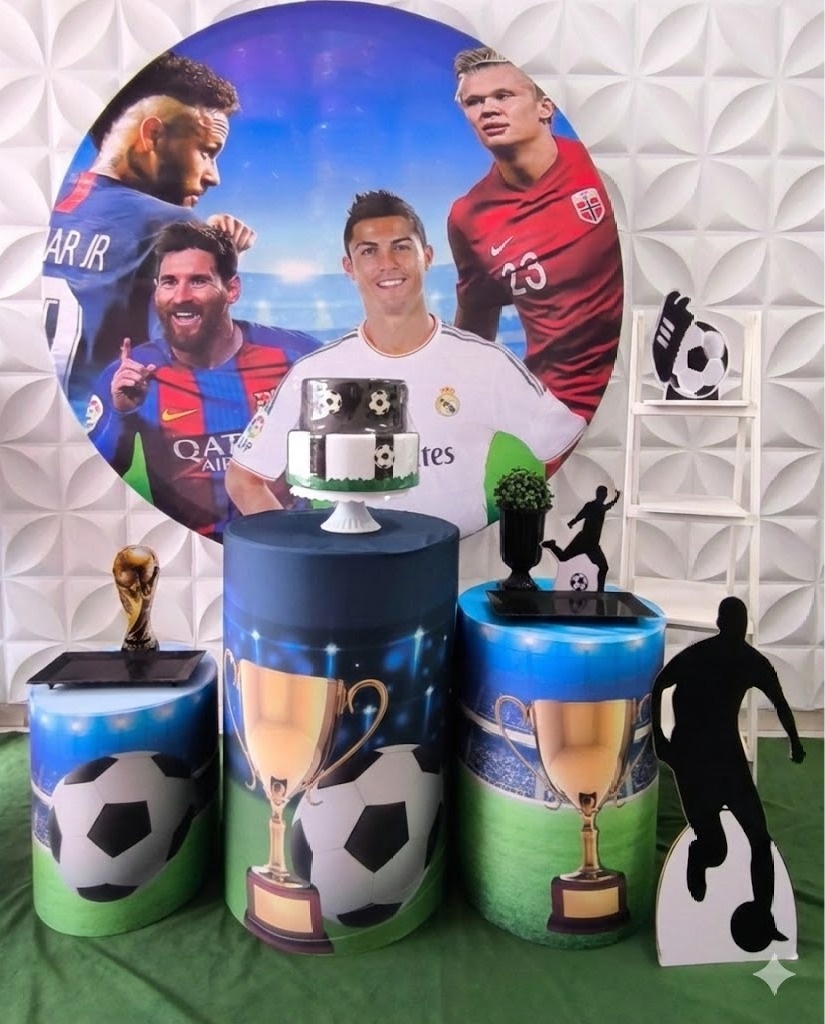 Cr7 Prata - GabiSantosDecor