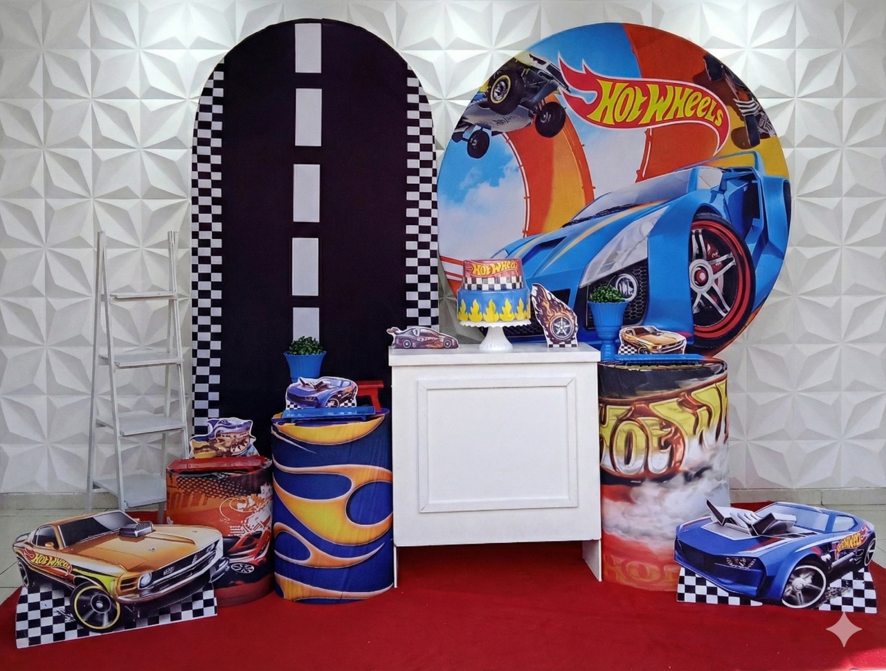 Hotwheels Luxo  - GabiSantosDecor