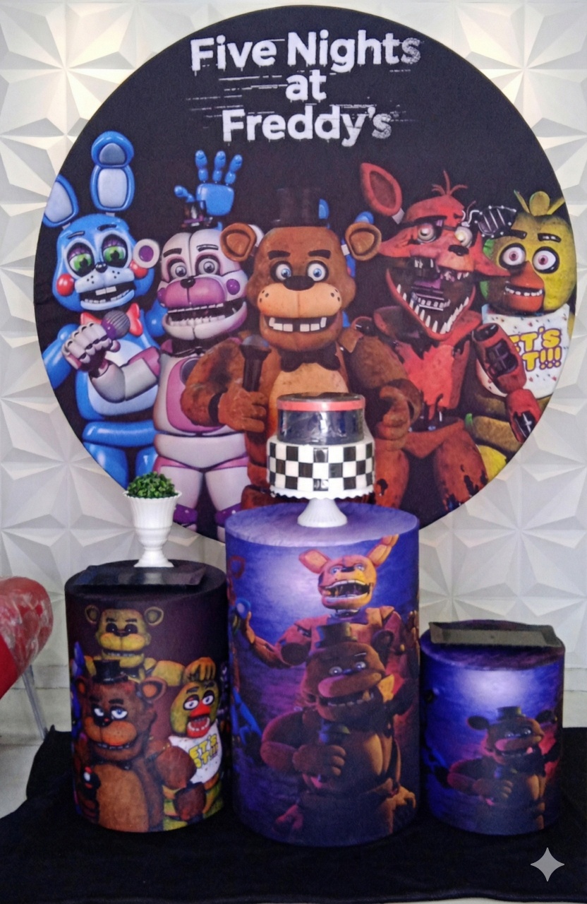 Five Night At Freddy's Bronze - GabiSantosDecor
