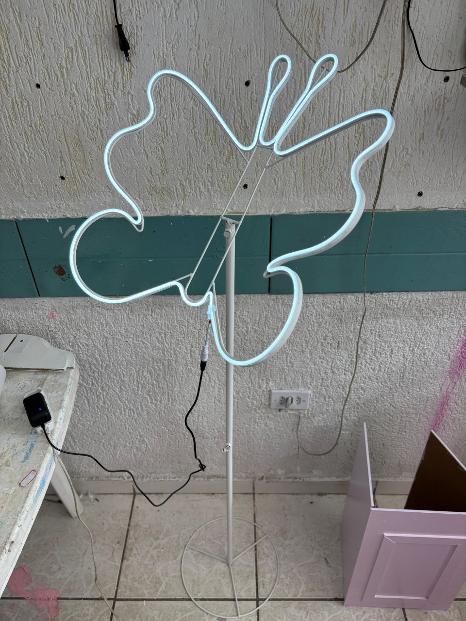 Borboleta Com Led - GabiSantosDecor