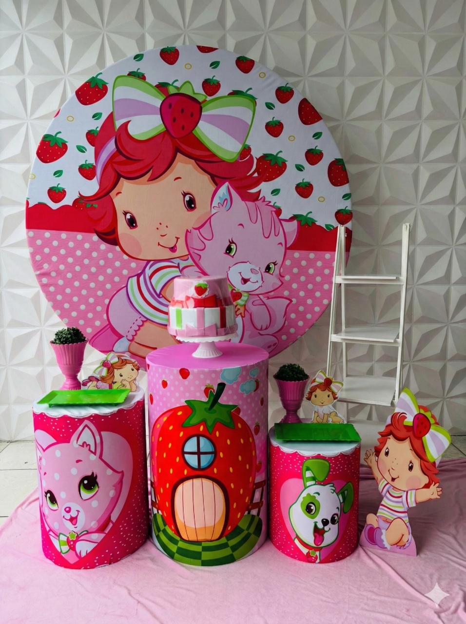Moranguinho Baby Prata - GabiSantosDecor
