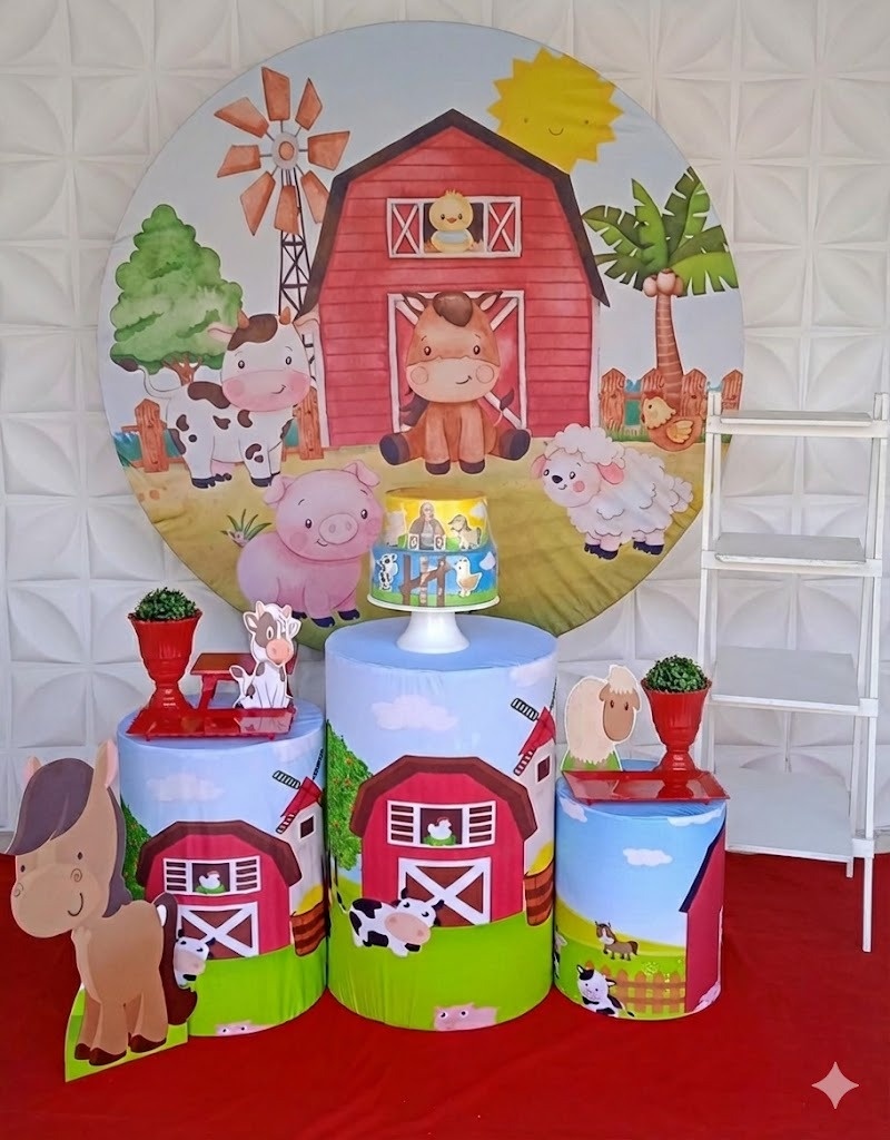 Fazendinha Prata  - GabiSantosDecor