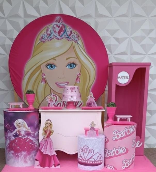 Barbie Loira Caixa - GabiSantosDecor