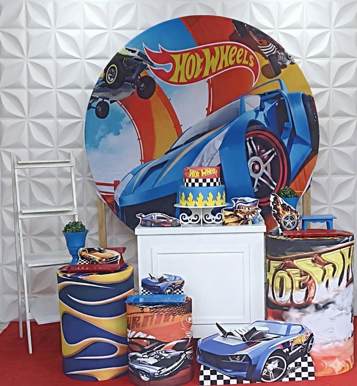 Hotwheels Ouro  - GabiSantosDecor