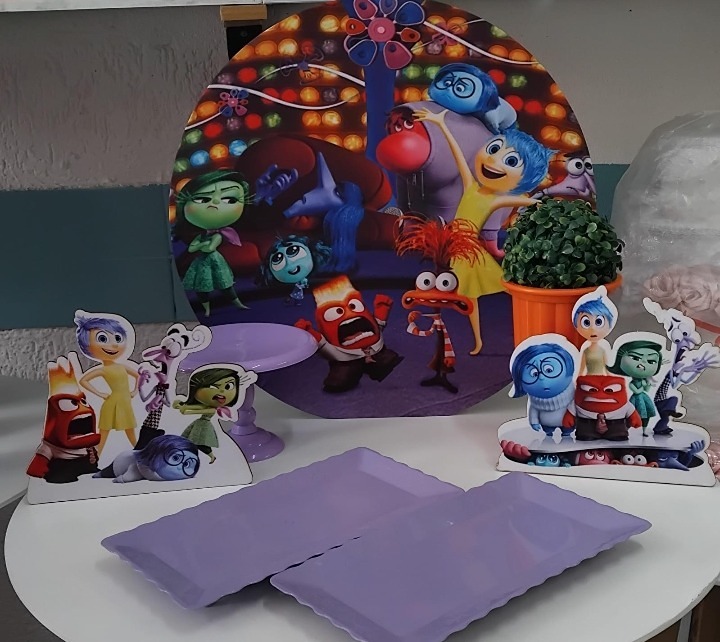 Divertidamente 2 de Mesa - GabiSantosDecor