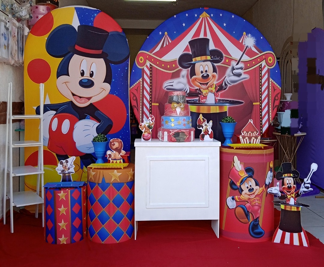 Mickey Circo Luxo  - GabiSantosDecor