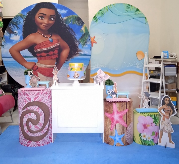 Moana Grande Luxo  - GabiSantosDecor