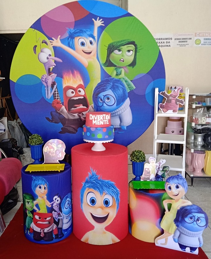 Divertidamente 1 Prata - GabiSantosDecor