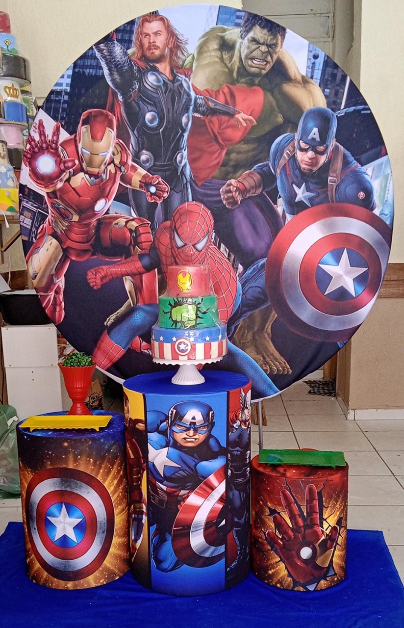 Vingadores Bronze  - GabiSantosDecor