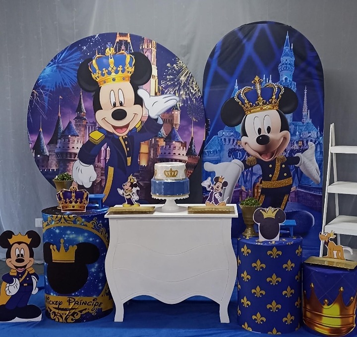 Mickey Realeza Luxo - GabiSantosDecor