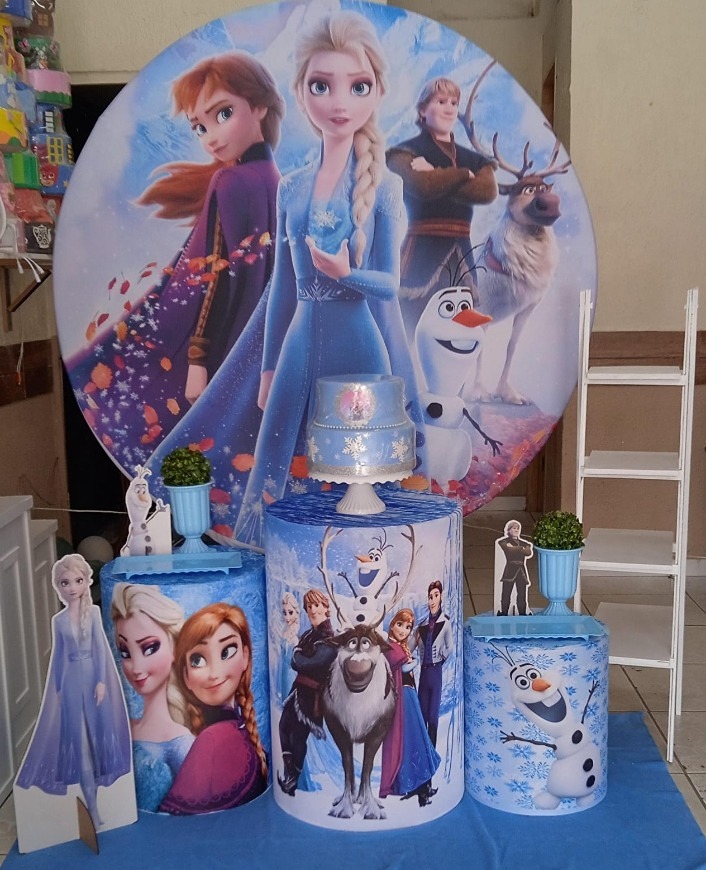 Frozen 1 Prata - GabiSantosDecor