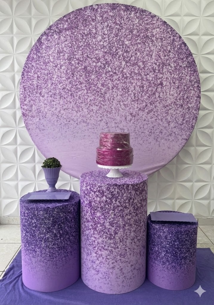 Roxo Lilás Bronze  - GabiSantosDecor