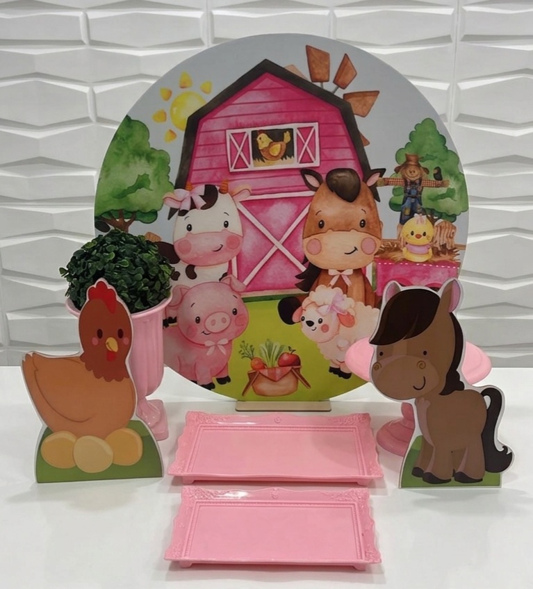 Kit Mesa Fazendinha Rosa - GabiSantosDecorhttps://loquefacil.com/c/gabisantosdecor