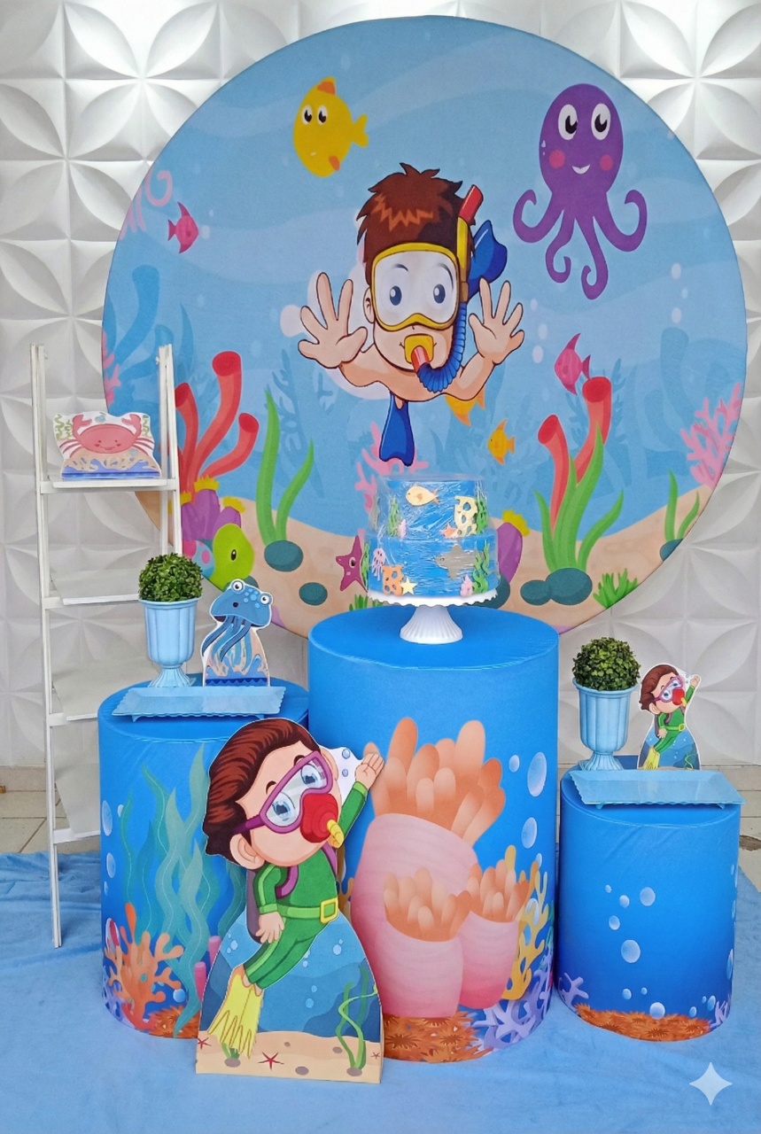 Fundo Do Mar Prata - GabiSantosDecor