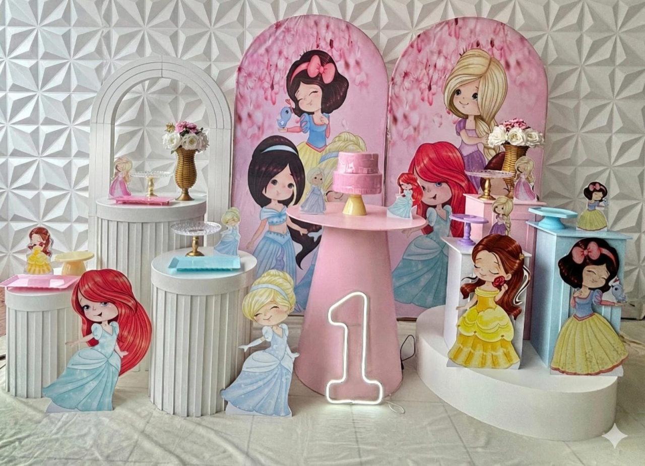 Composição princesas cut luxo 