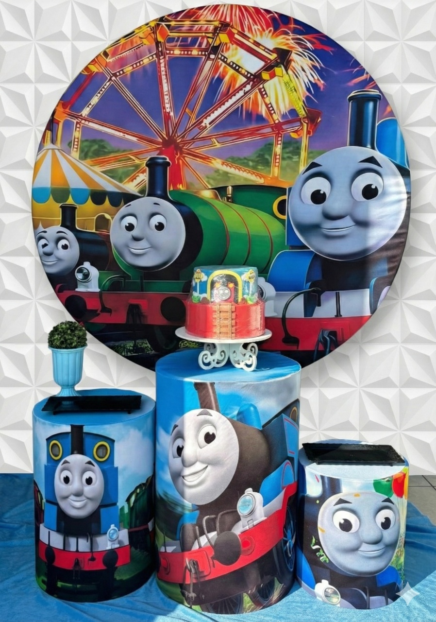 Thomas E Seus Amigos Bronze - GabiSantosDecor