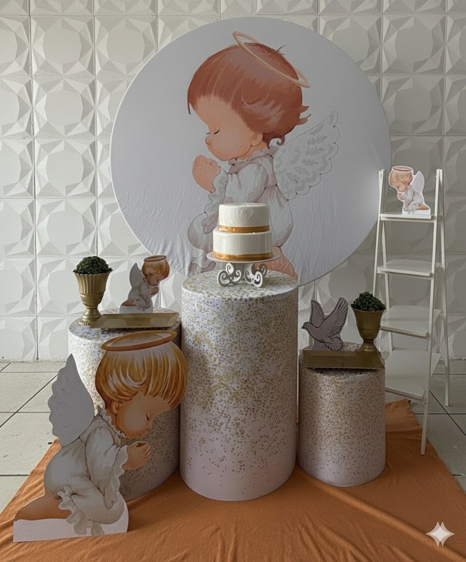 Batizado Prata - GabiSantosDecor
