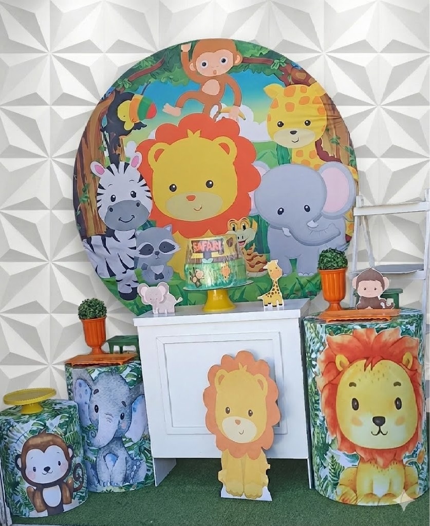 Safari Laranja Ouro  - GabiSantosDecor