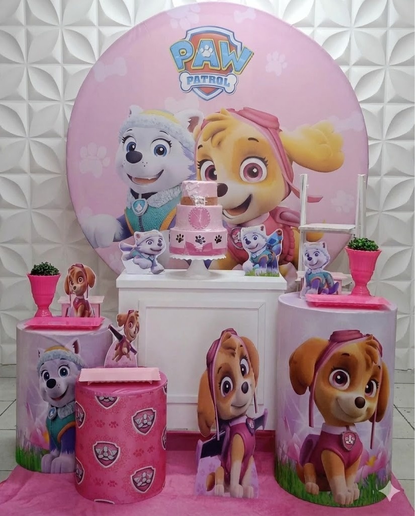 Sky Patrulha Canina Ouro  - GabiSantosDecor