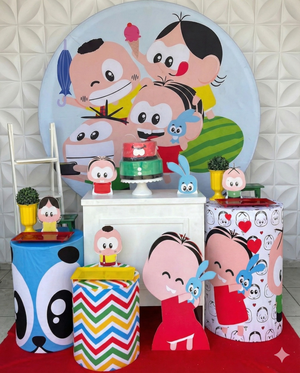 Turma da Monica Toy Ouro  - GabiSantosDecor