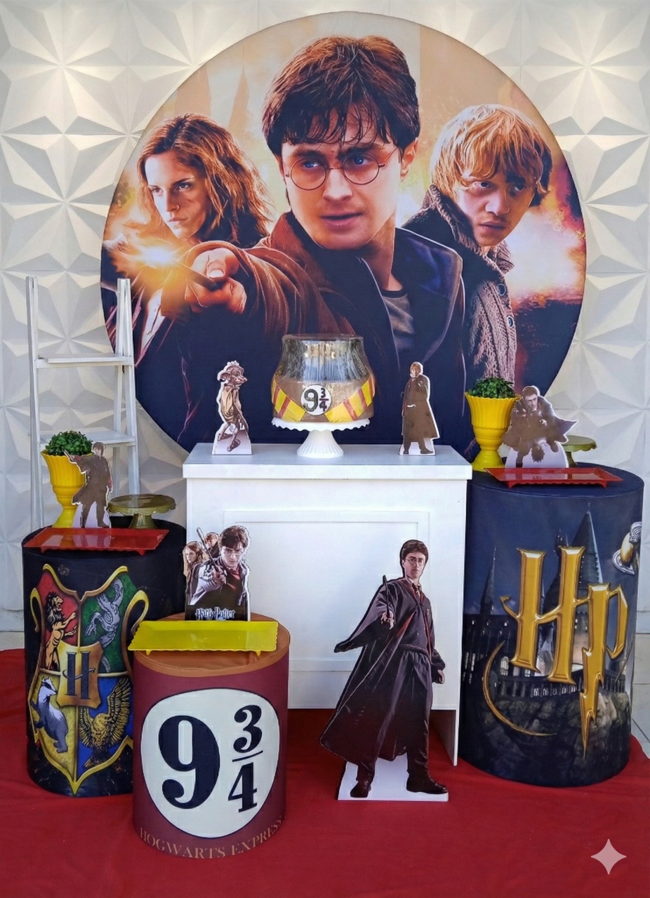Harry Potter Ouro - GabiSantosDecor
