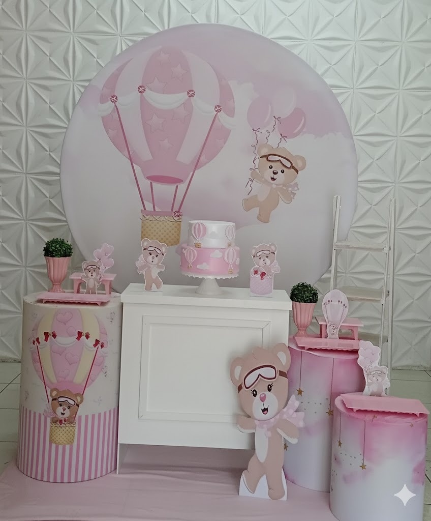 Ursa Baloeira Ouro - GabiSantosDecor