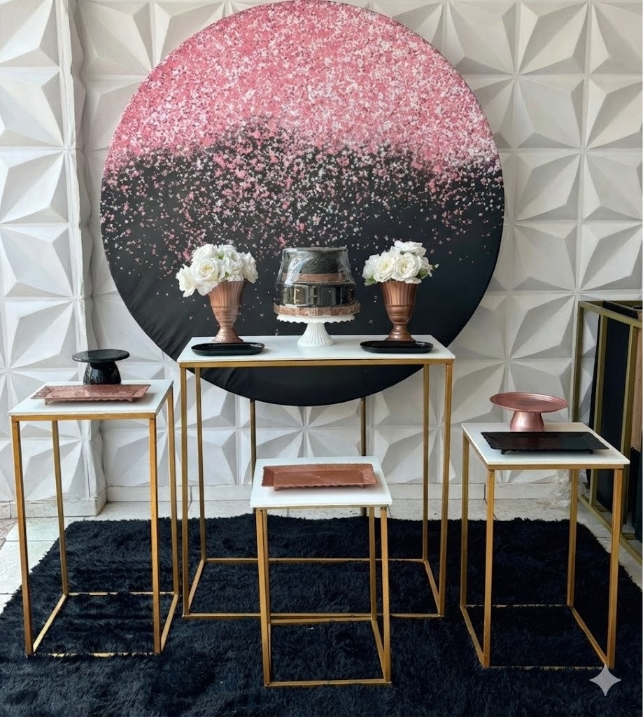 Preto Rosa - GabiSantosDecor